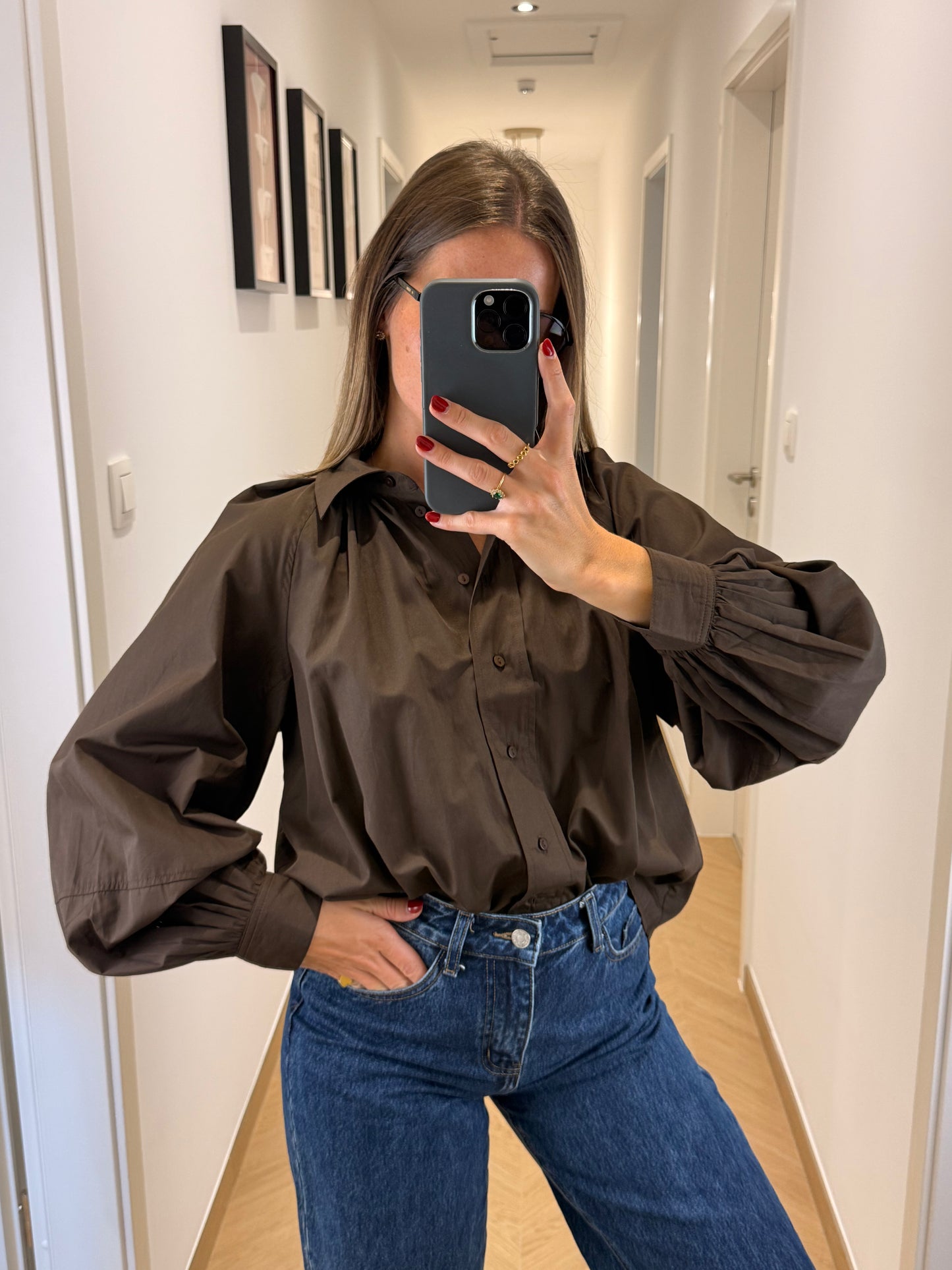 Chemise Anais - marron