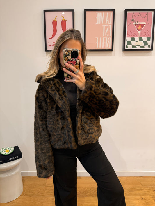 Manteau Ambre - léopard
