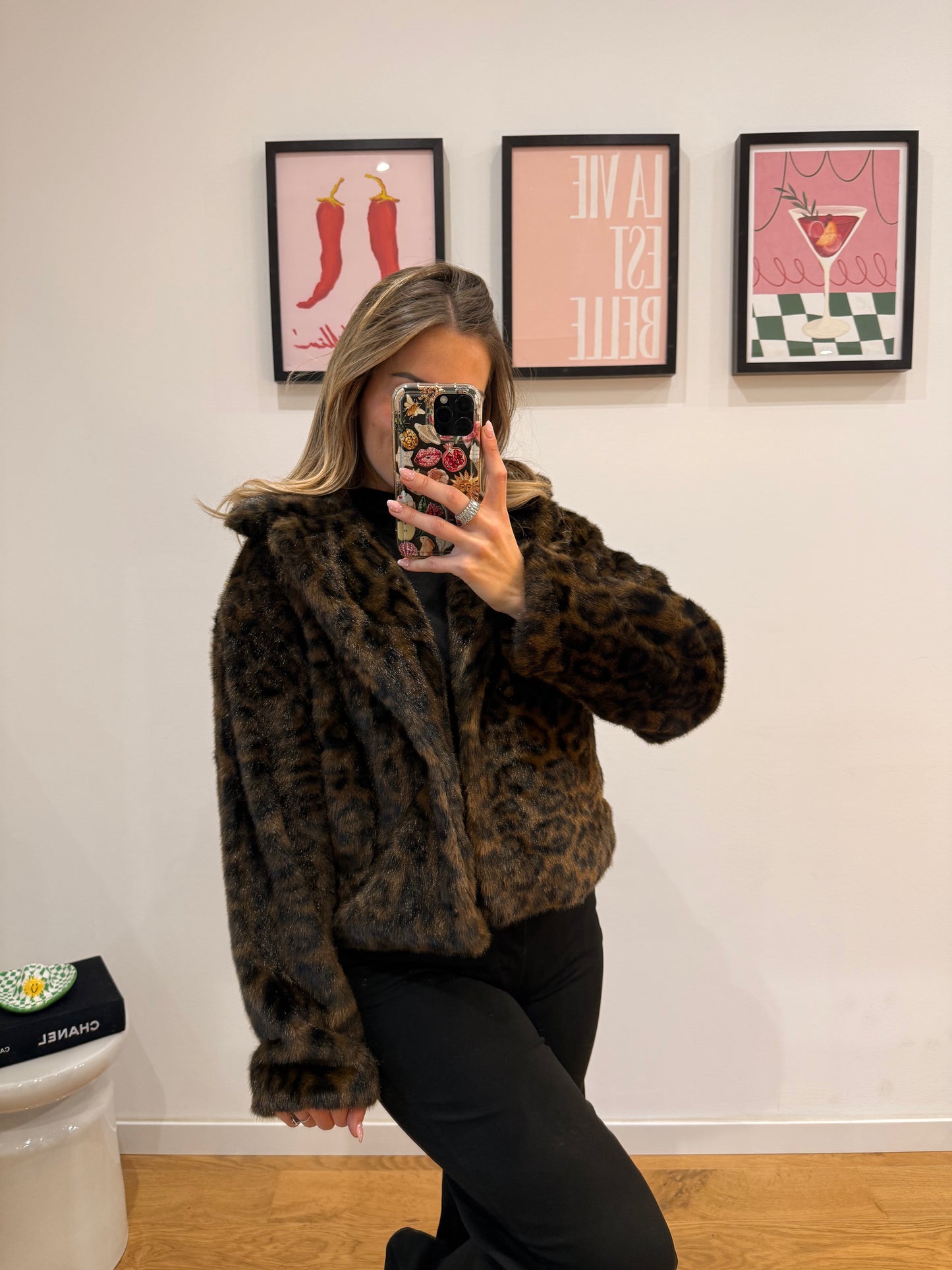 Manteau Ambre - léopard