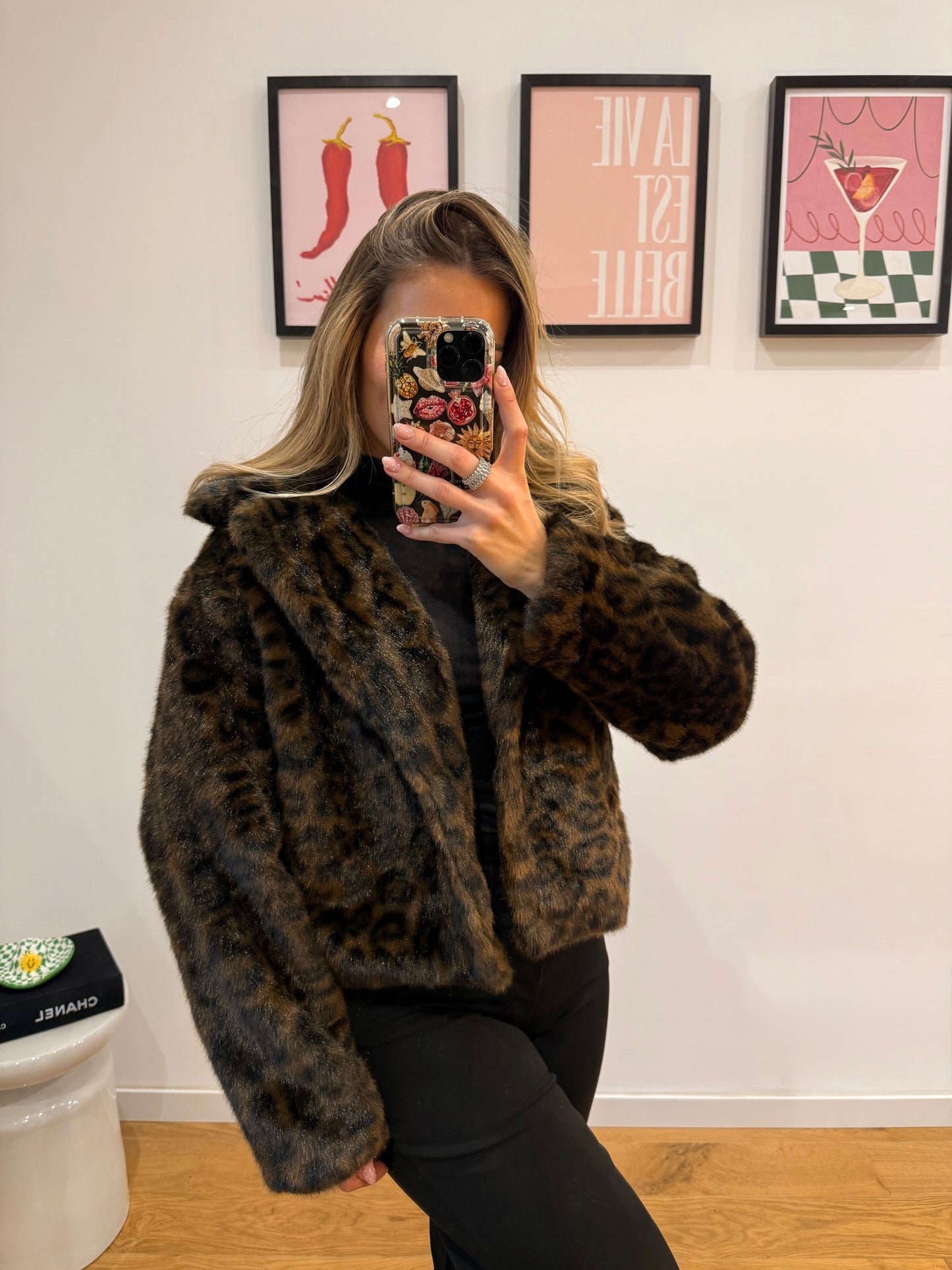 Manteau Ambre - léopard