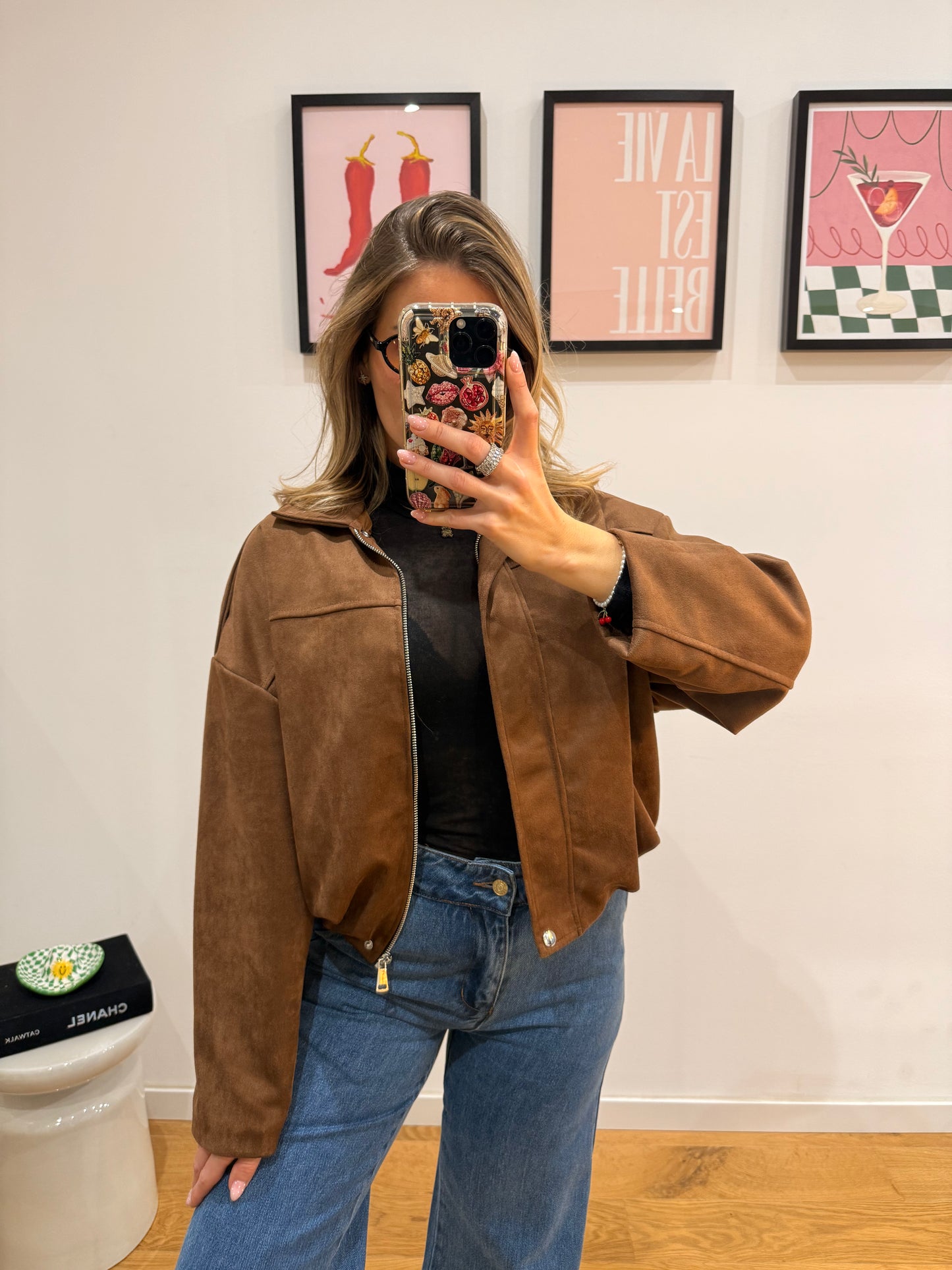 Veste Adèle - marron