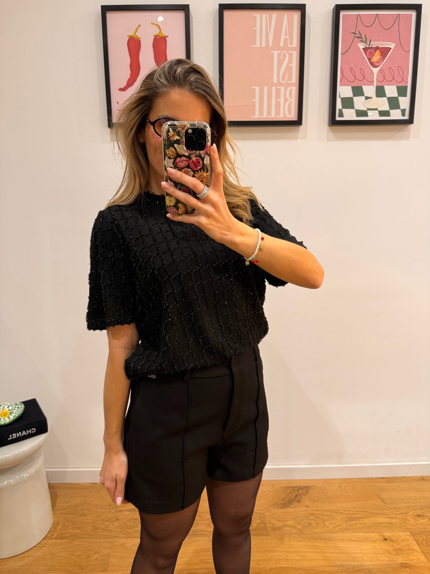 Blouse Lili - noir