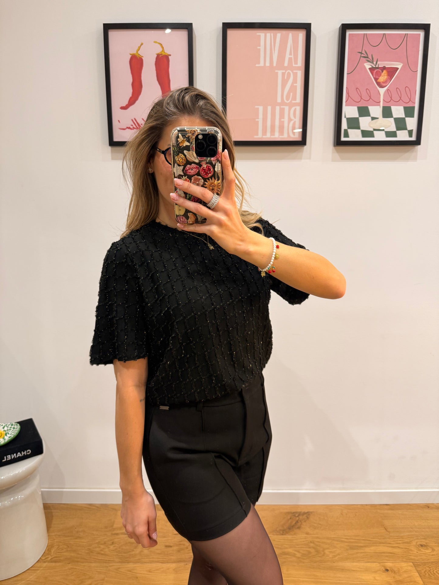 Blouse Lili - noir