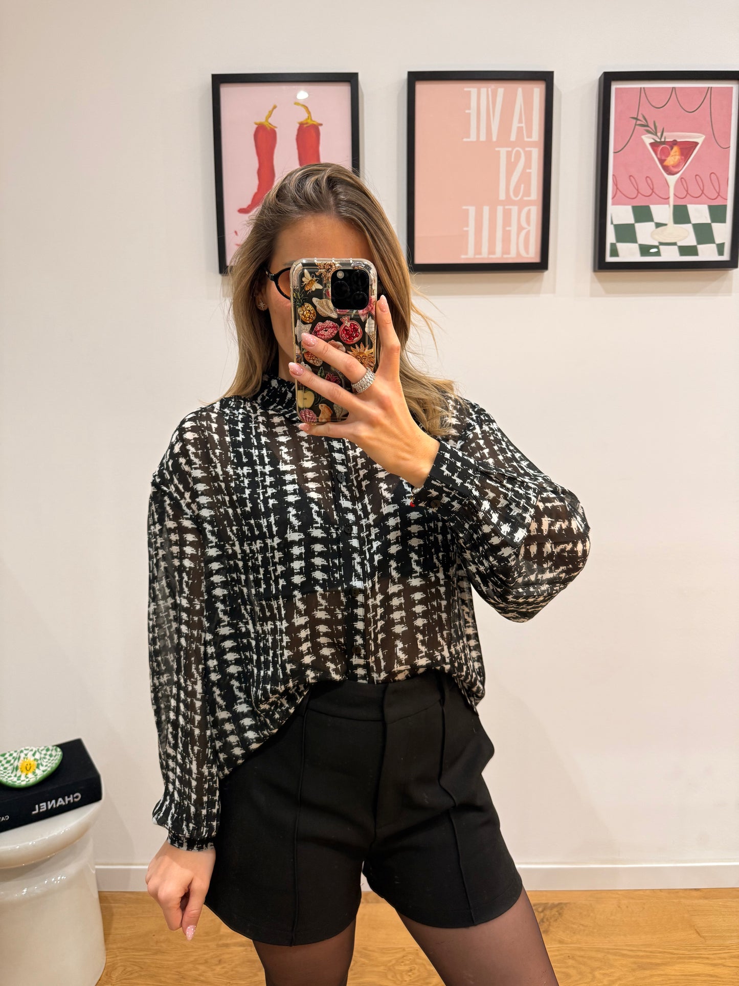 Blouse Thessa - noir