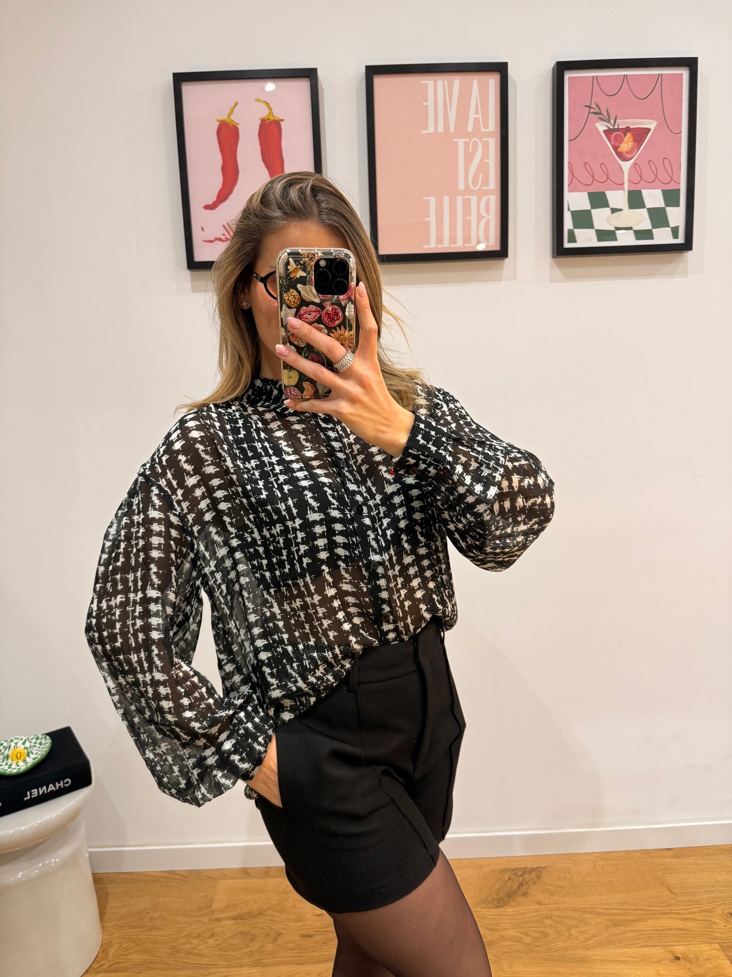 Blouse Thessa - noir