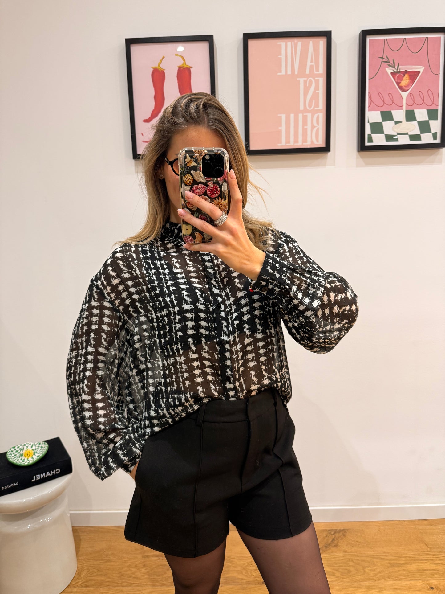 Blouse Thessa - noir