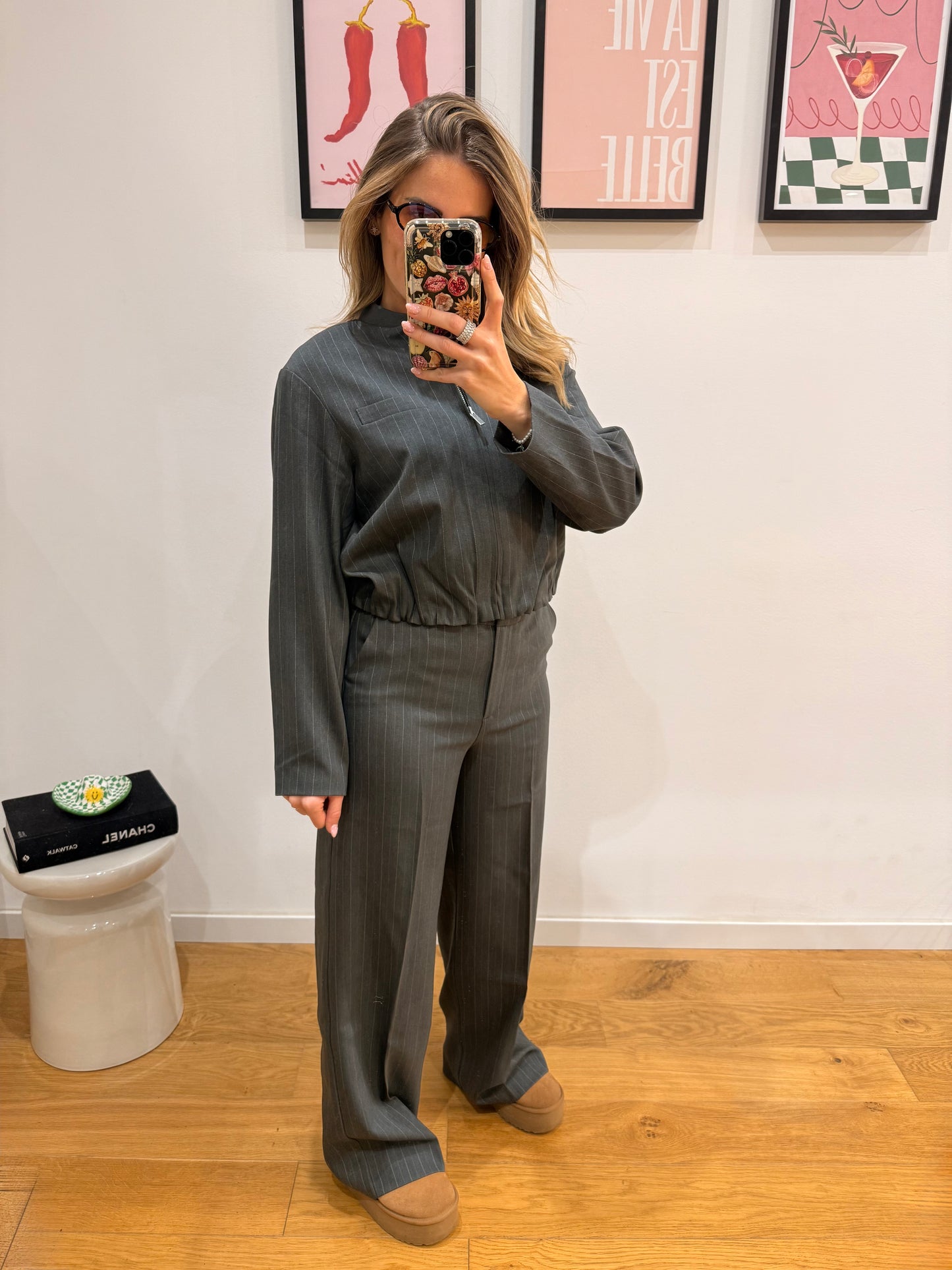 Pantalon d'ensemble Ivy - gris