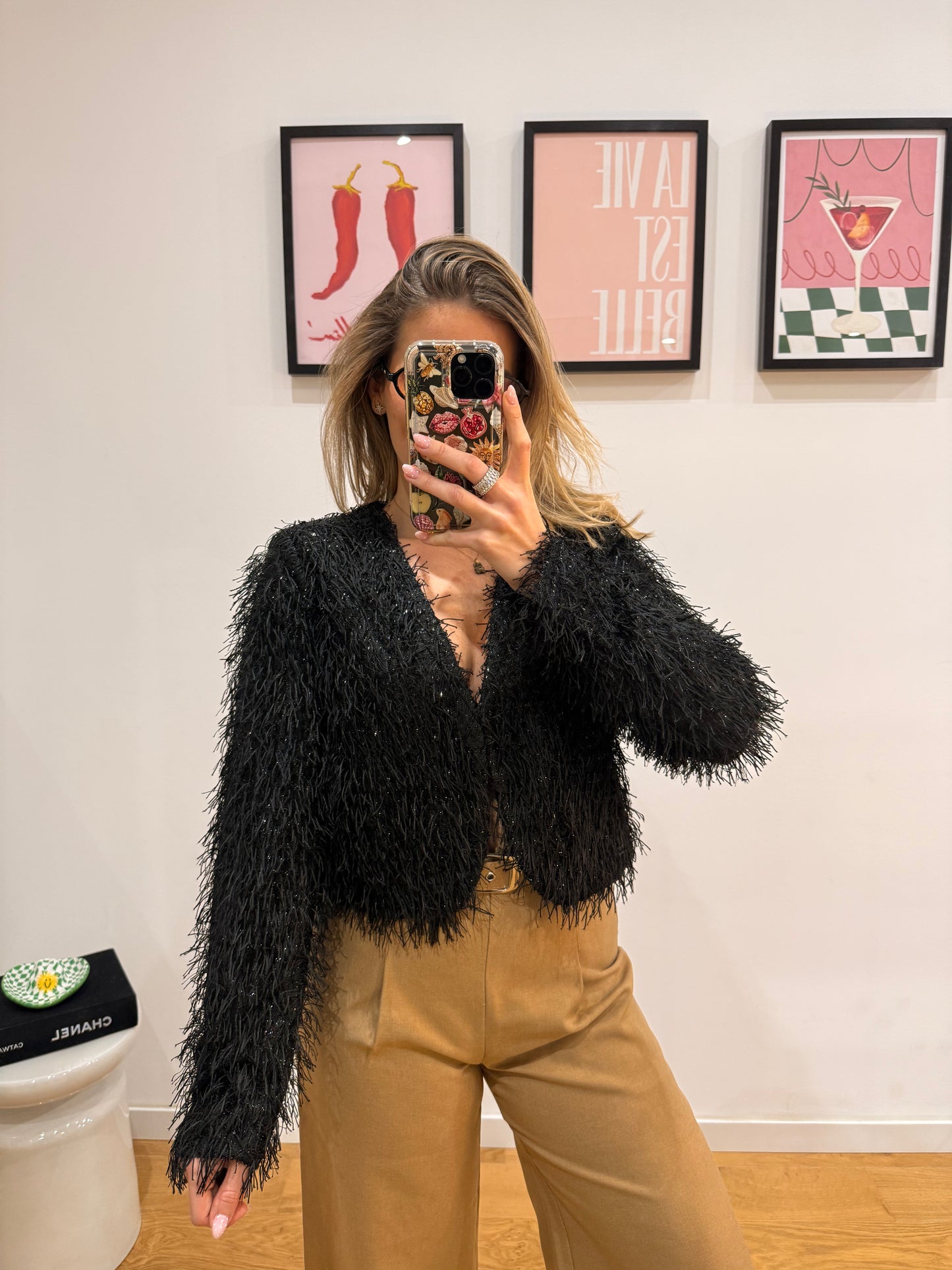 Blouse Calista - noir