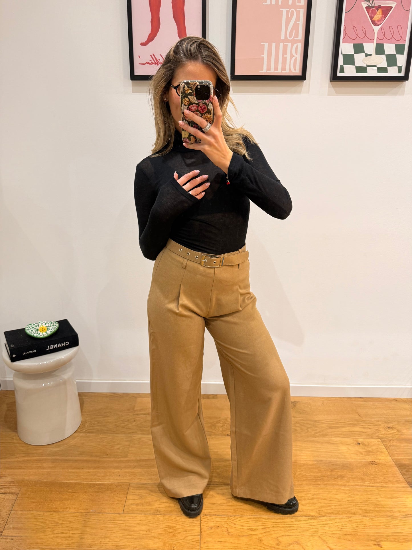 Pantalon Elio - camel