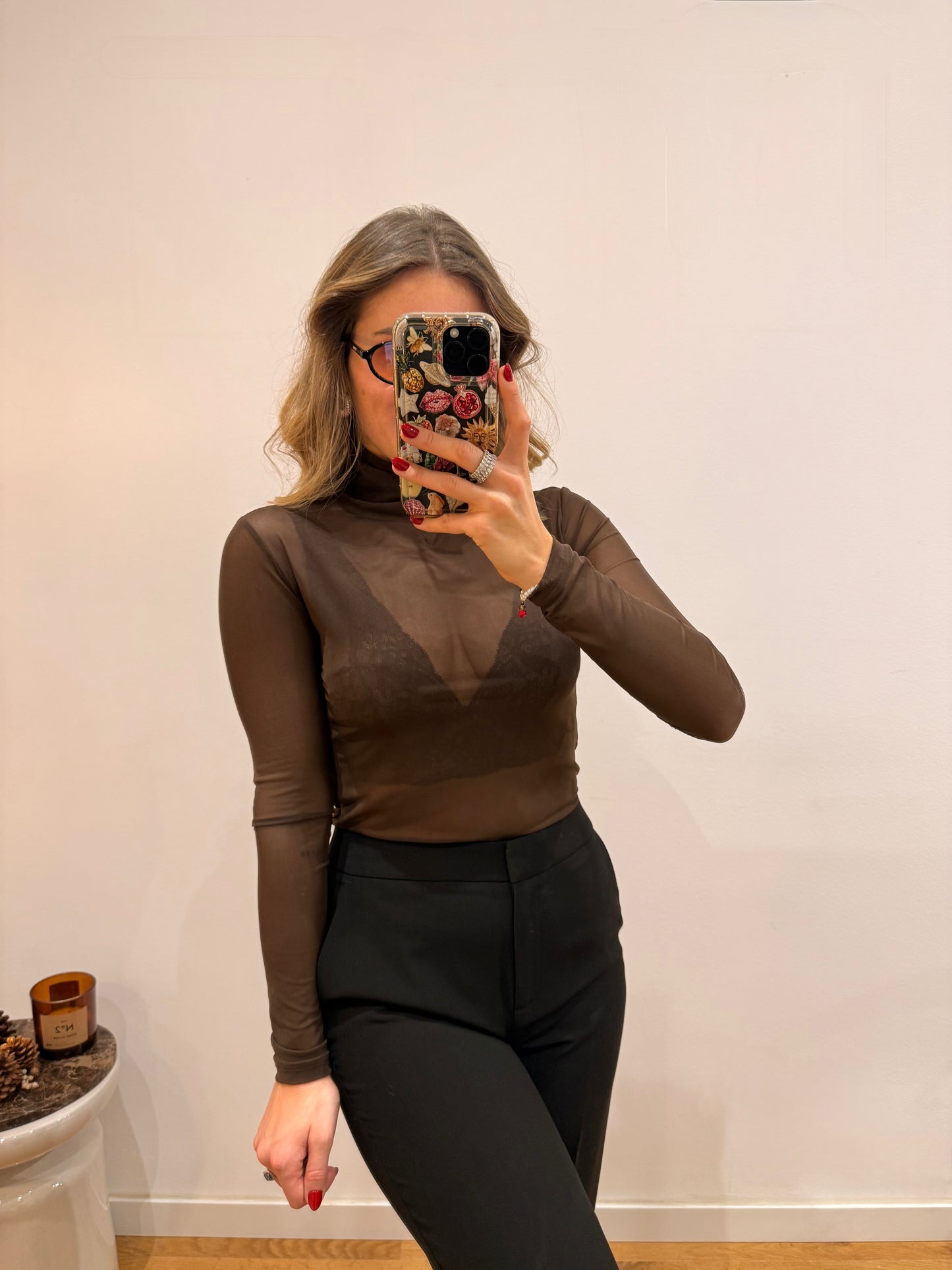 Blouse Lara - marron