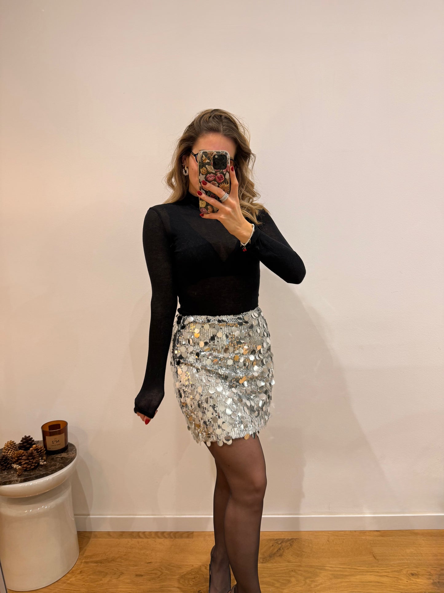 Jupe Soan - argenté