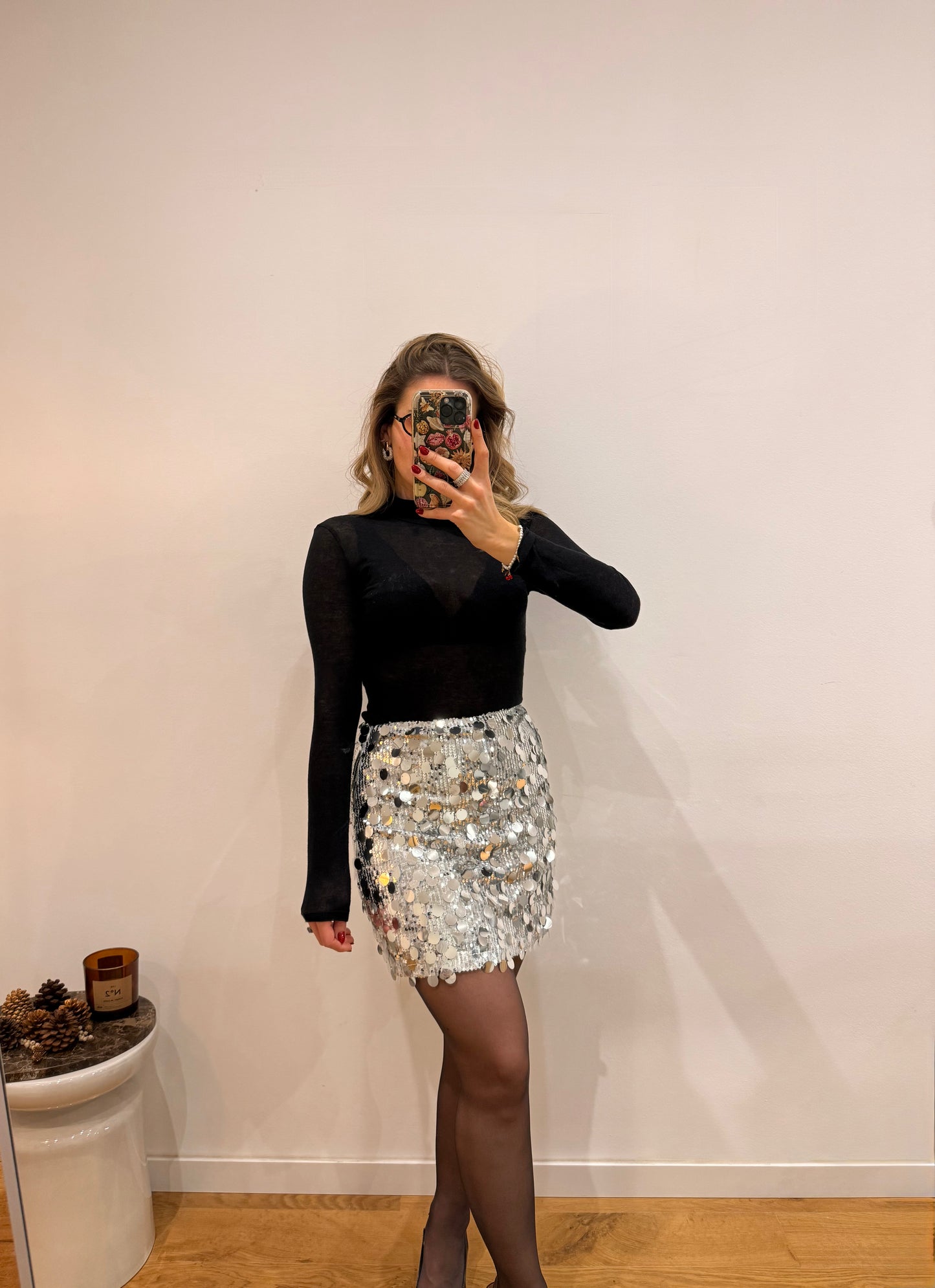 Jupe Soan - argenté