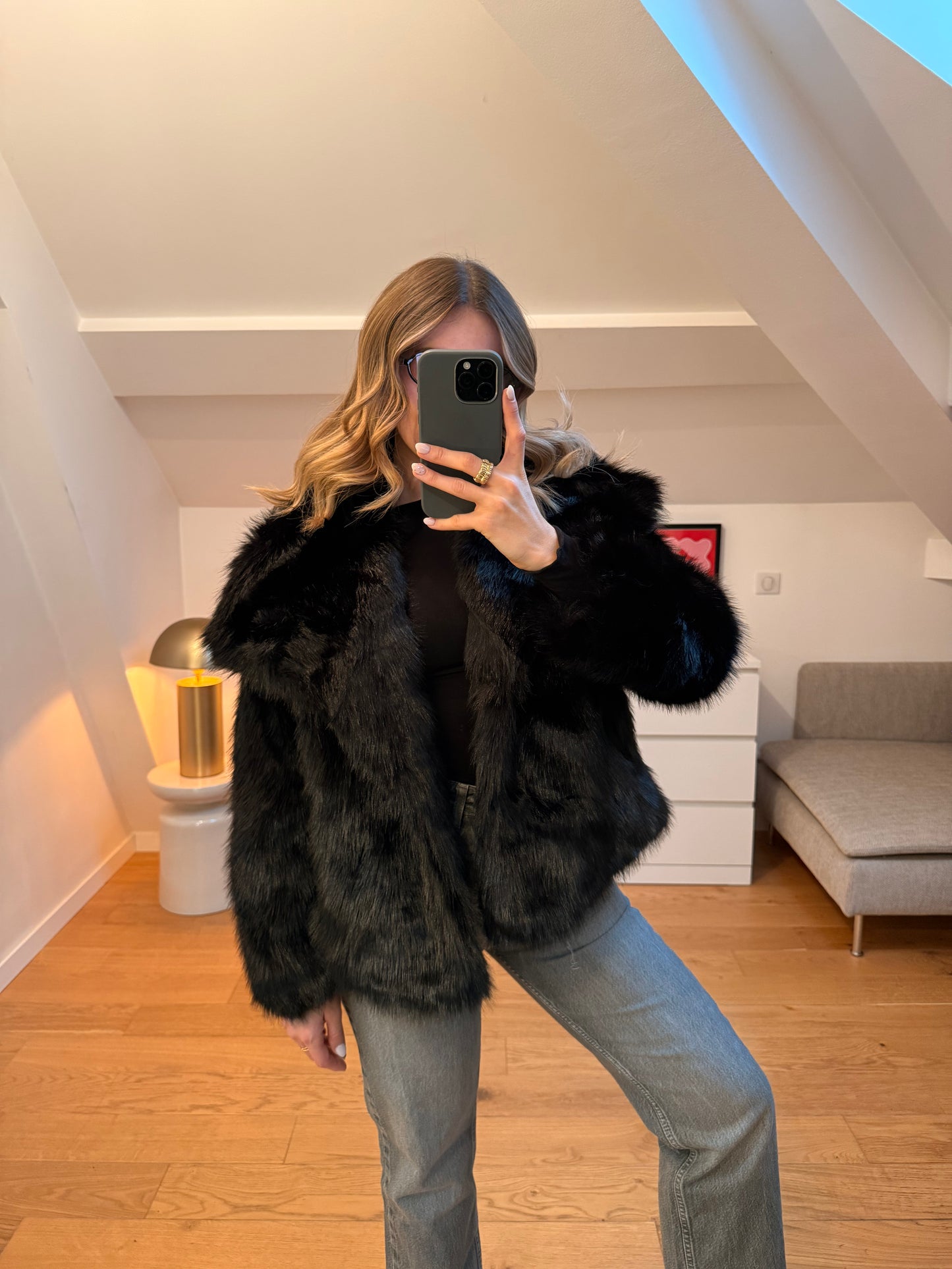 Manteau Noeva - noir