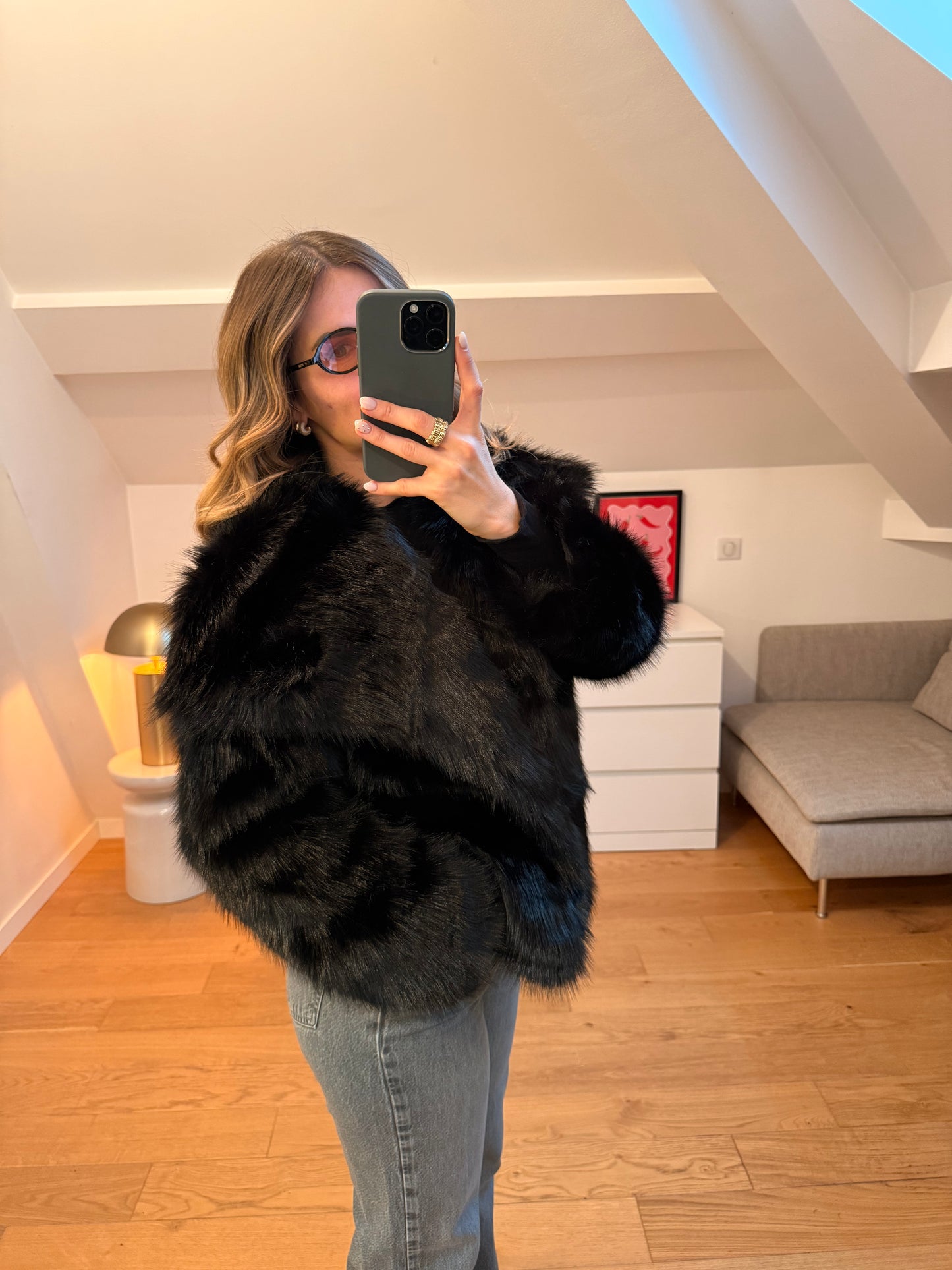 Manteau Noeva - noir