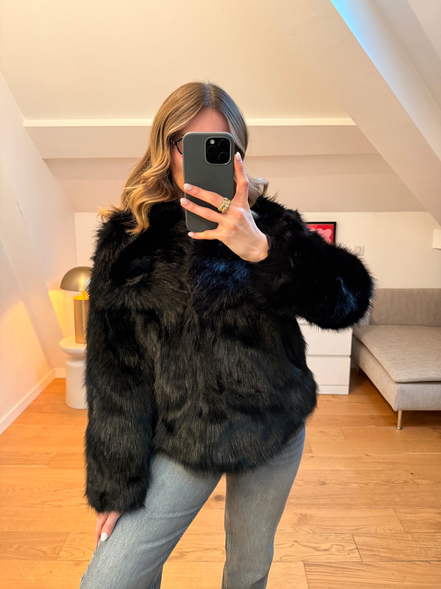 Manteau Noeva - noir