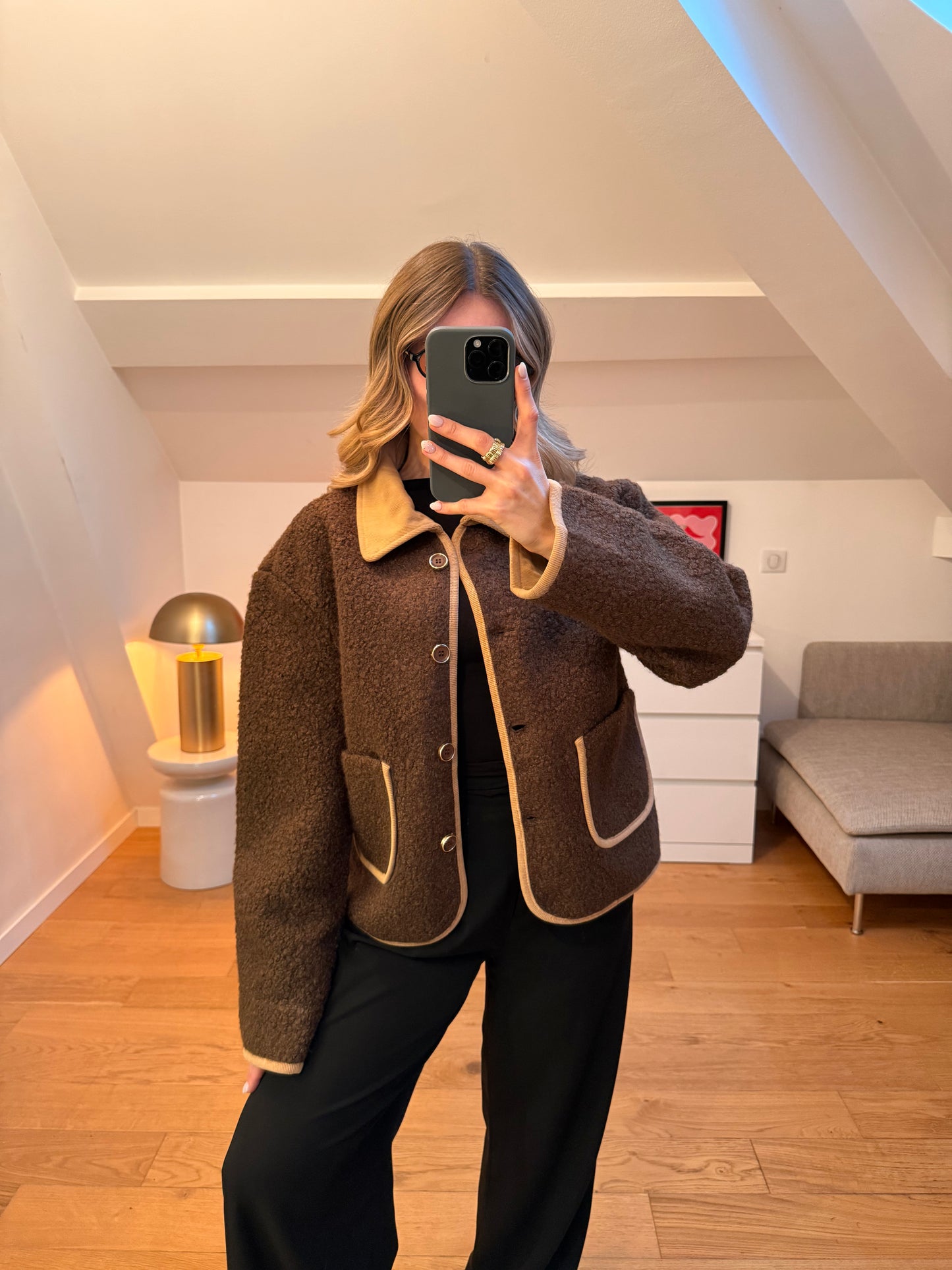 Veste Segolene - marron