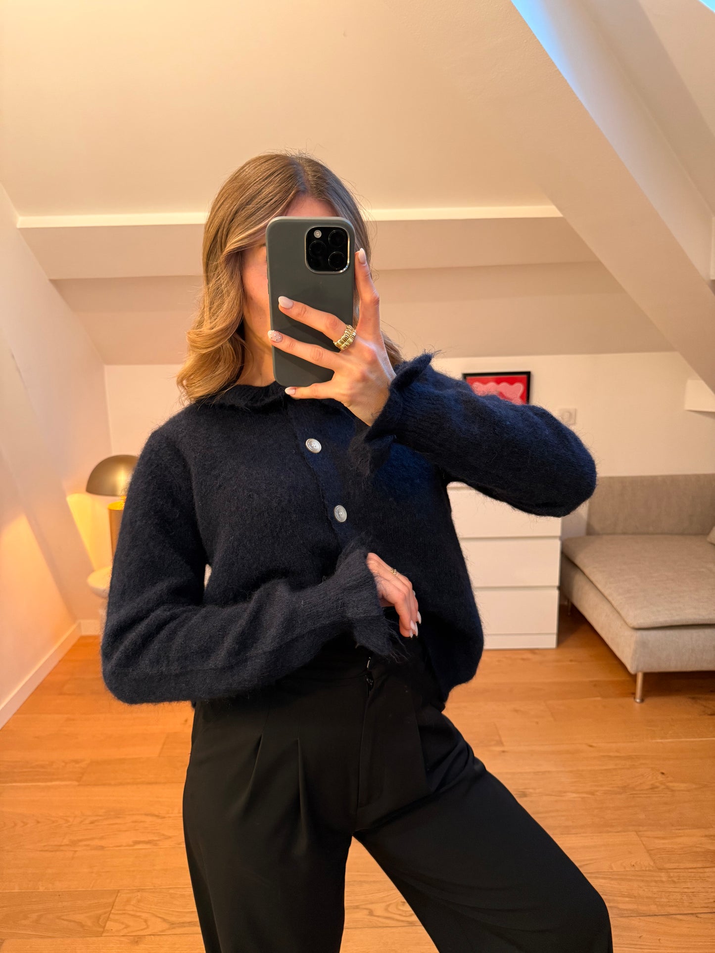 Gilet Maria - bleu marine