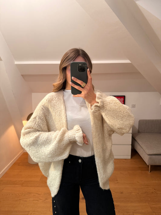 Gilet Charly - crème