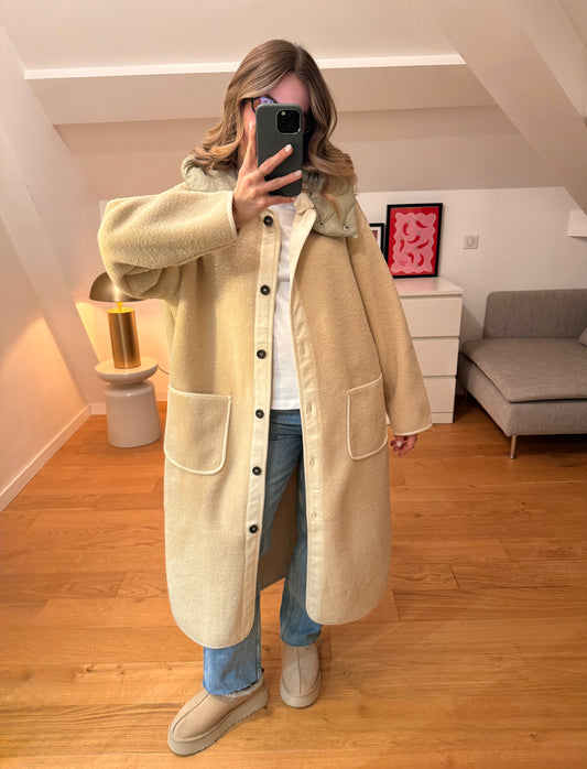 Manteau Alo  - crème